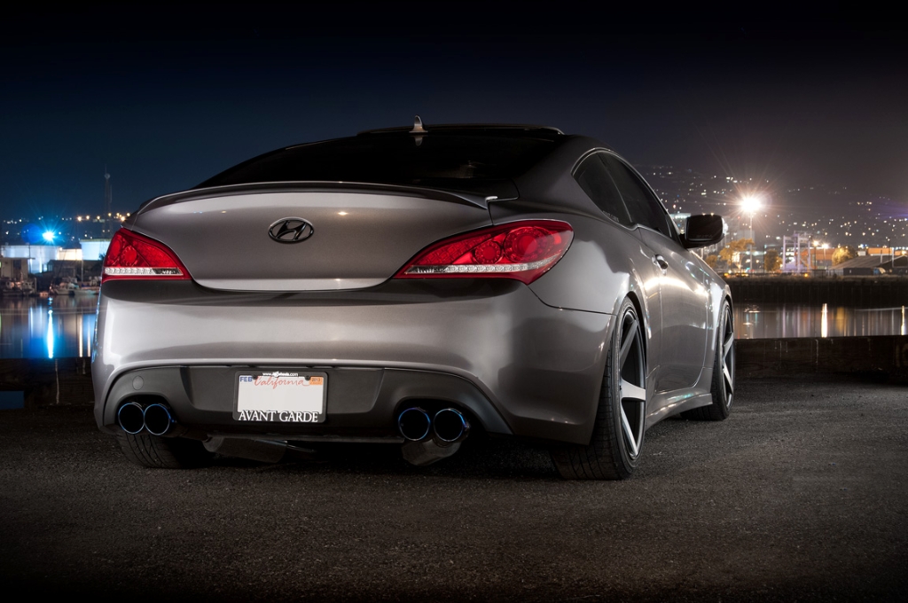 genesis coupe greddy exhaust